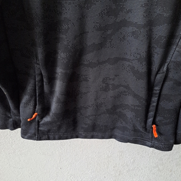 Under Armour Loose Fit Gray and Black Hoodie - Picture 3 of 5